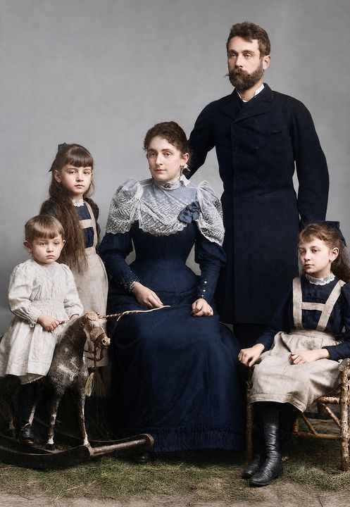 Family · 1890s, restored