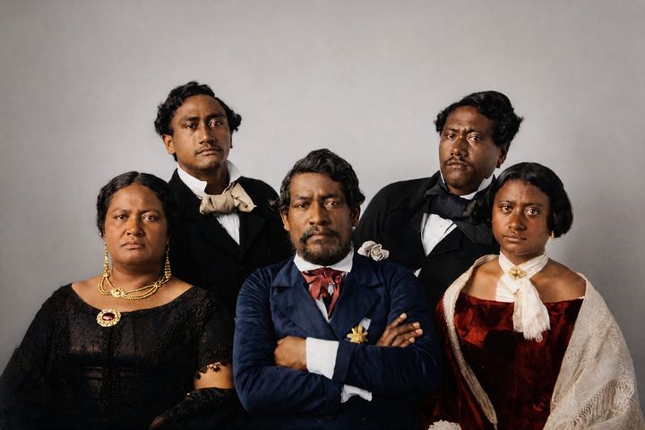 Family · 1880s, restored